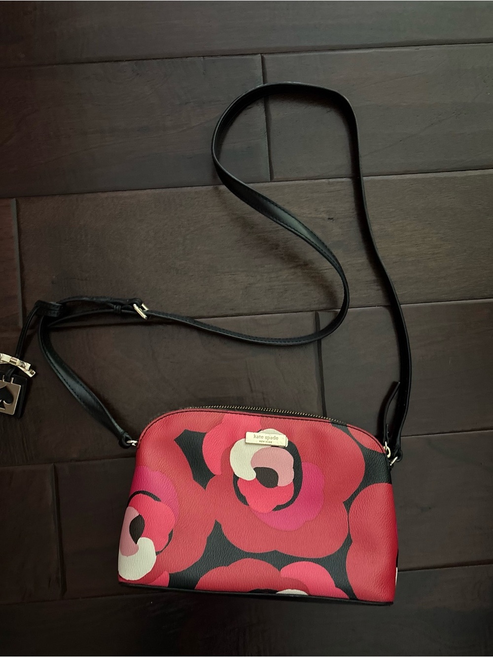 Kate Spade Brightwater Drive Decor Rose Hanna Crossbody Purse